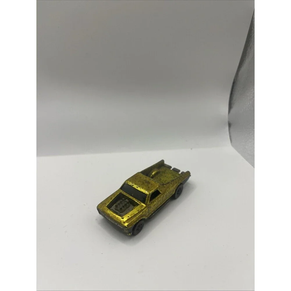 1970 Hot Wheels Redline SEASIDER US Lime Antifreeze Rivets No Boat (f5)